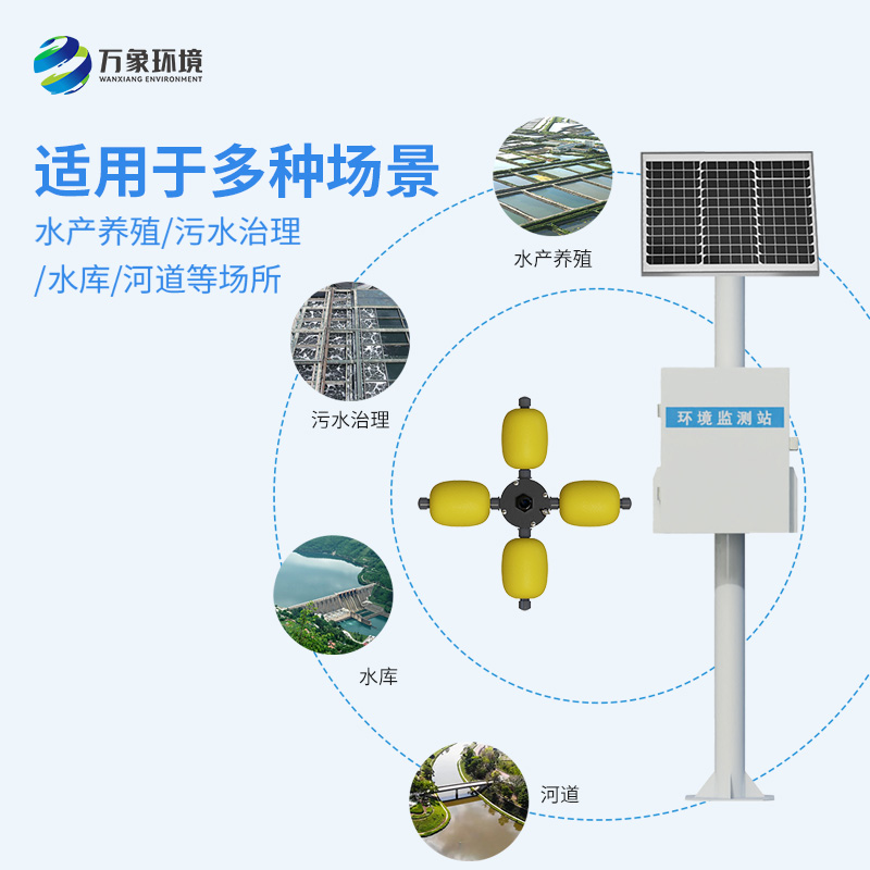 水庫立桿水質監測設備